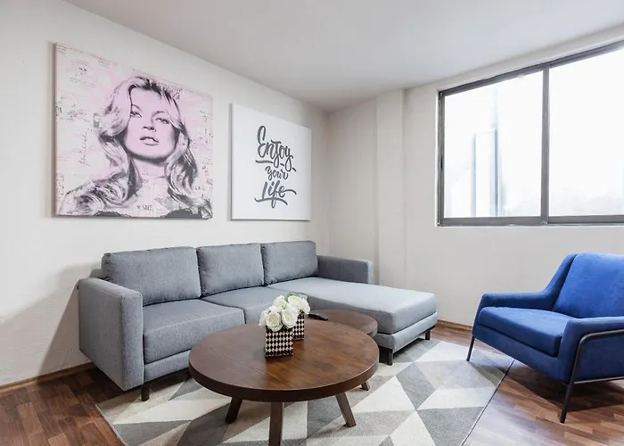 Chic City Living - Roma Norte -Laundry- Sleeps 7